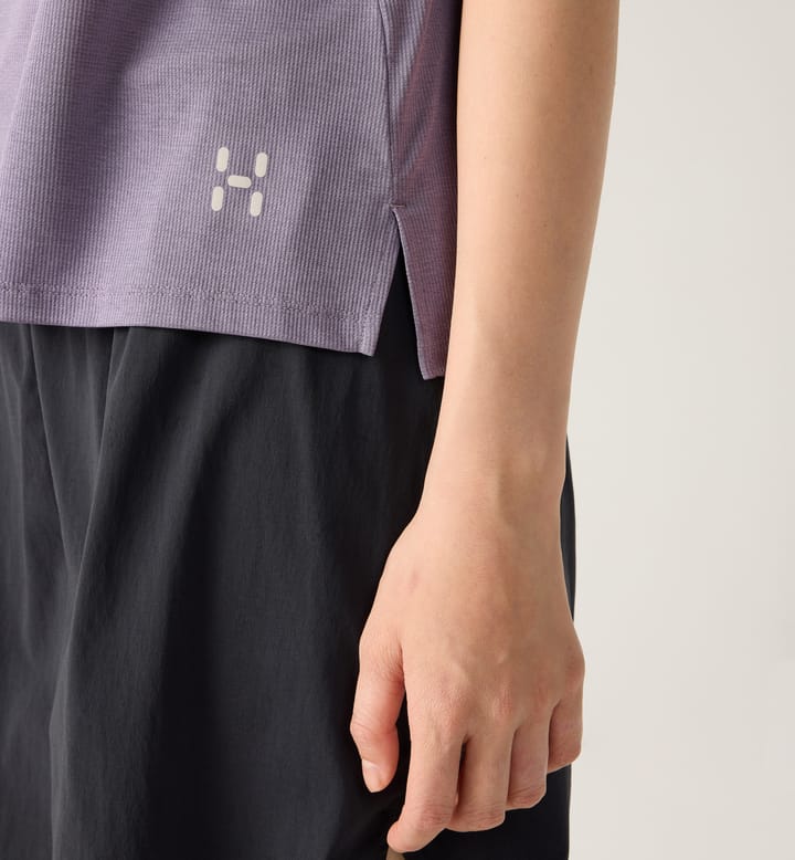 Haglöfs Women's L.I.M Ridge Tank Purple Fog Haglöfs