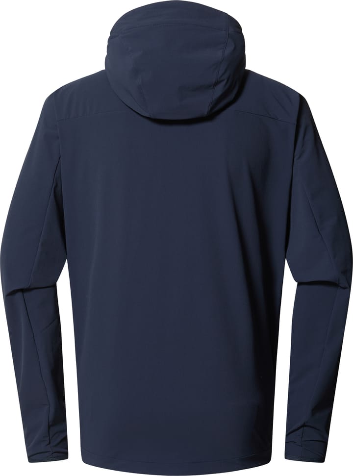 Haglöfs Men's Rosson Softshell Hood Tarn Blue Haglöfs