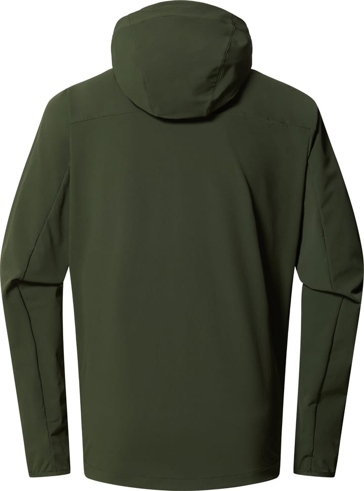 Haglöfs Men's Rosson Softshell Hood Seaweed Green Haglöfs