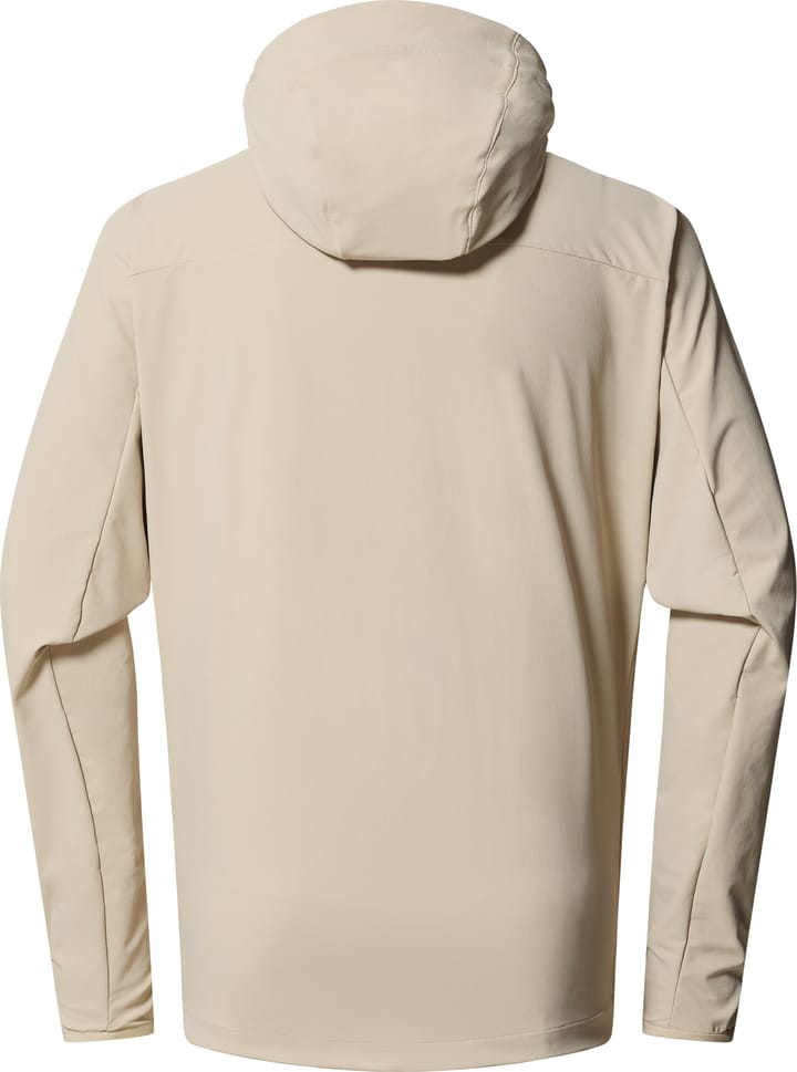 Haglöfs Men's Rosson Softshell Hood Chalk Beige Haglöfs