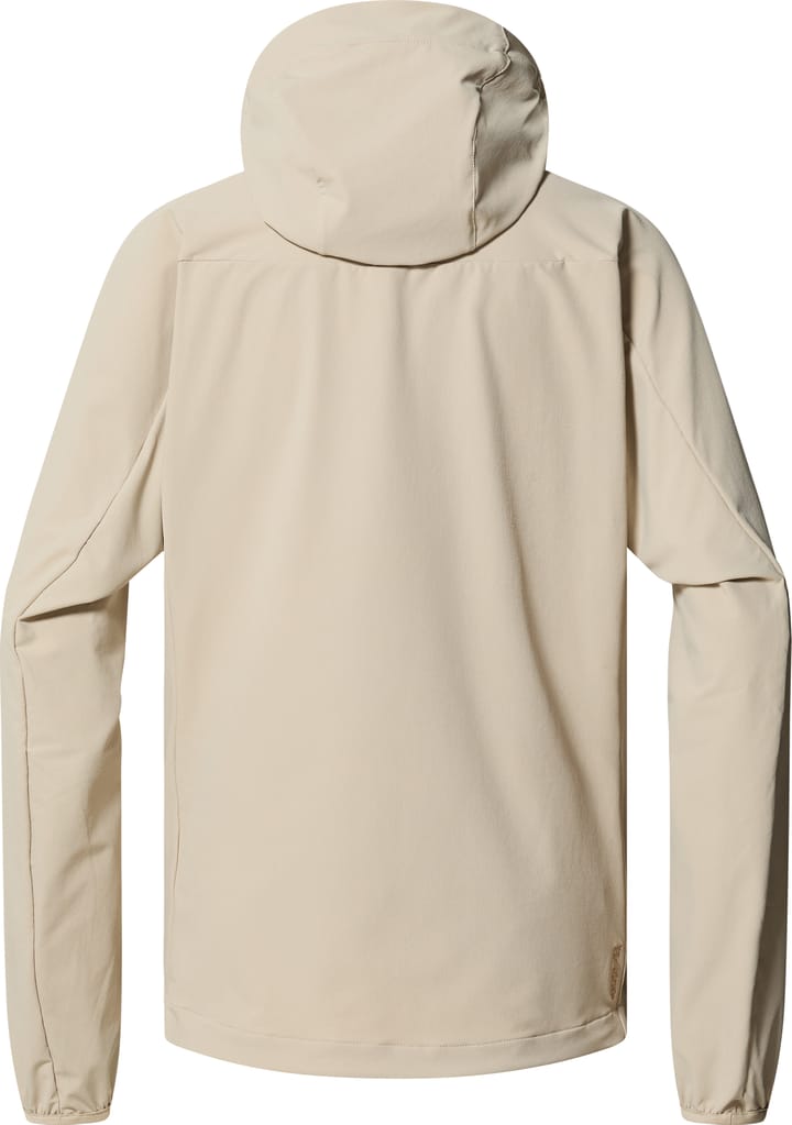 Haglöfs Women's Rosson Softshell Hood Chalk Beige Haglöfs