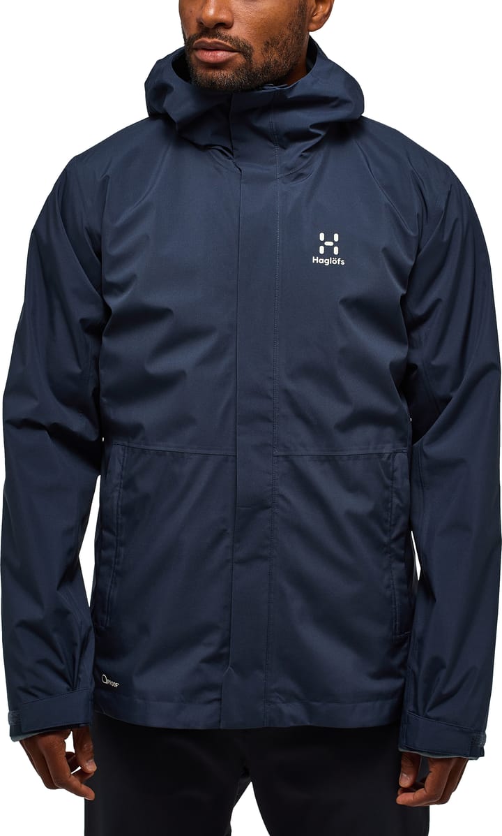 Haglöfs Men's Gran 3-In-1 Proof II Jacket Tarn Blue/steel Blue Haglöfs Haglöfs Men's Gran 3-In-1 Proof II Jacket Tarn Blue/steel Blue Haglöfs