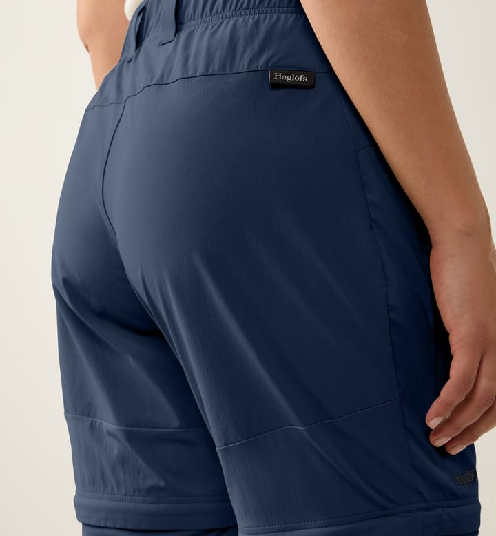 Haglöfs Women's Lite Standard Zip-Off II Pant Tarn Blue Haglöfs