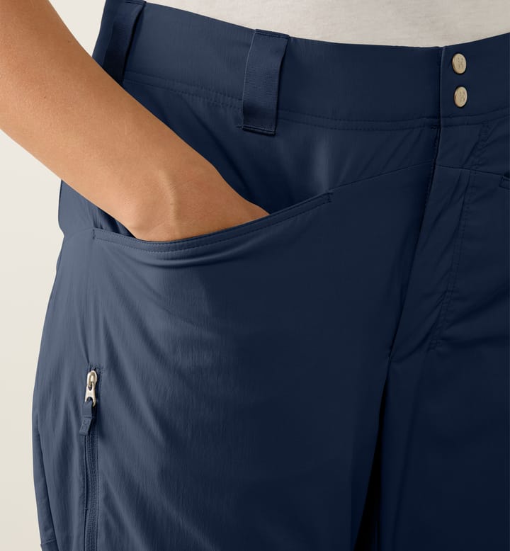 Haglöfs Women's Lite Standard Zip-Off II Pant Tarn Blue Haglöfs
