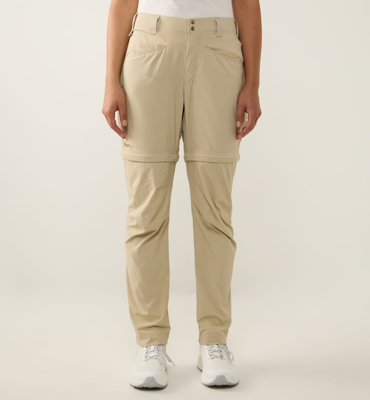 Haglöfs Women's Lite Standard Zip-Off II Pant Chalk Beige Haglöfs