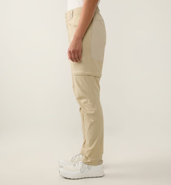 Haglöfs Women's Lite Standard Zip-Off II Pant Chalk Beige Haglöfs
