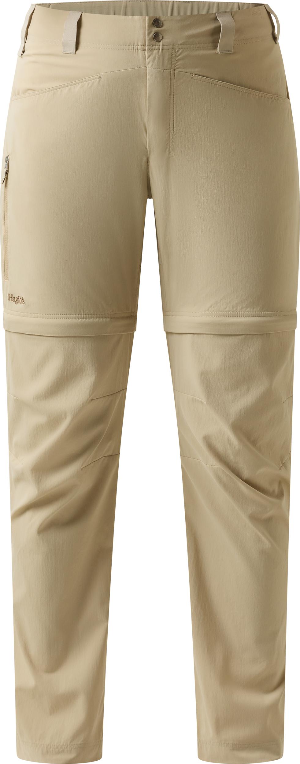 Haglöfs Women's Lite Standard Zip-Off II Pant Chalk Beige  40