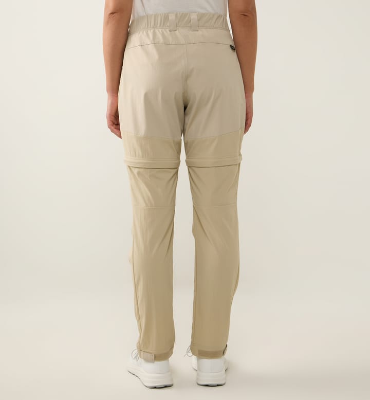 Haglöfs Women's Lite Standard Zip-Off II Pant Chalk Beige Haglöfs