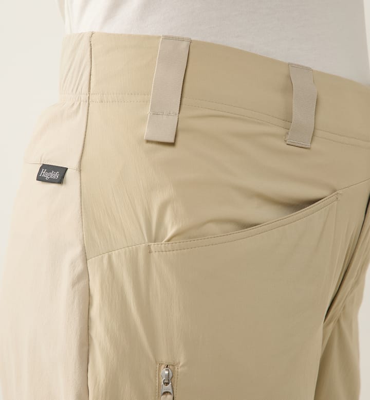 Haglöfs Women's Lite Standard Zip-Off II Pant Chalk Beige Haglöfs