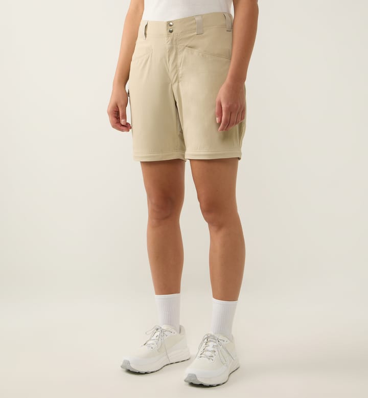Haglöfs Women's Lite Standard Zip-Off II Pant Chalk Beige Haglöfs