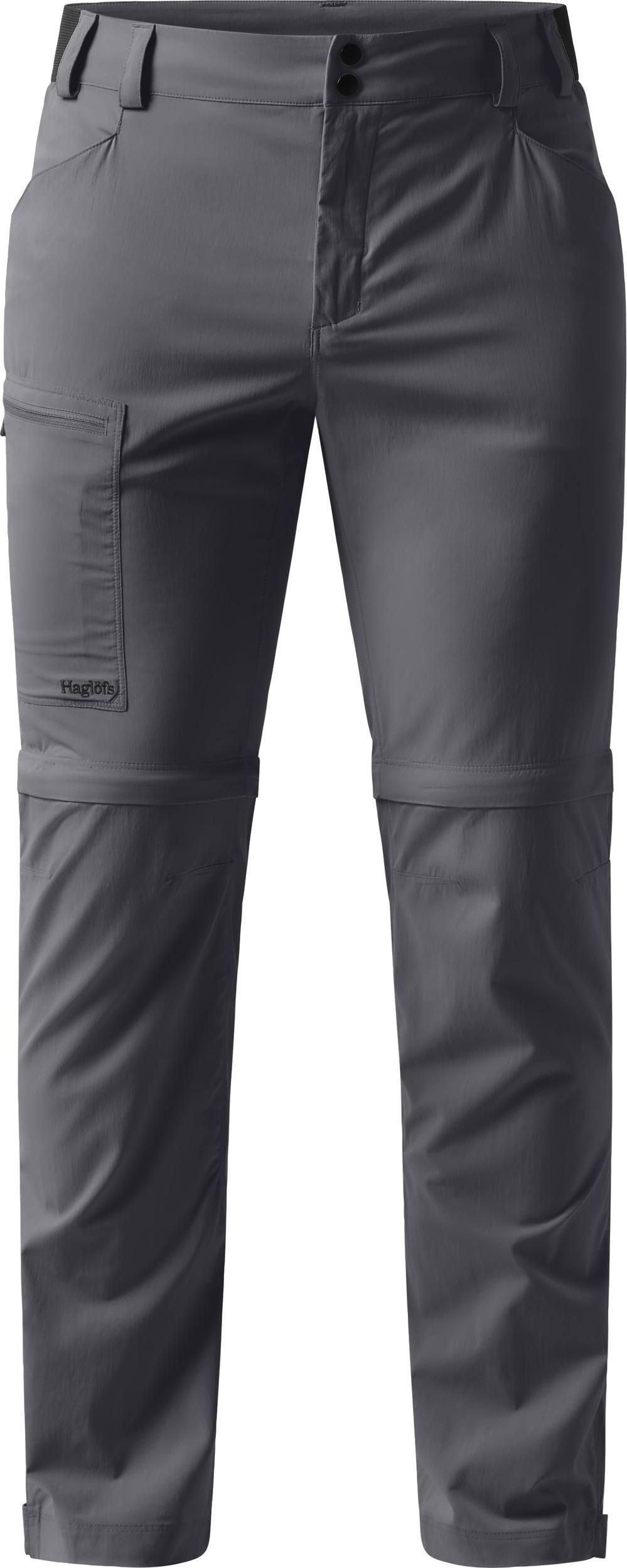 Haglöfs Men's Lite Standard Zip-Off II Pant Magnetite