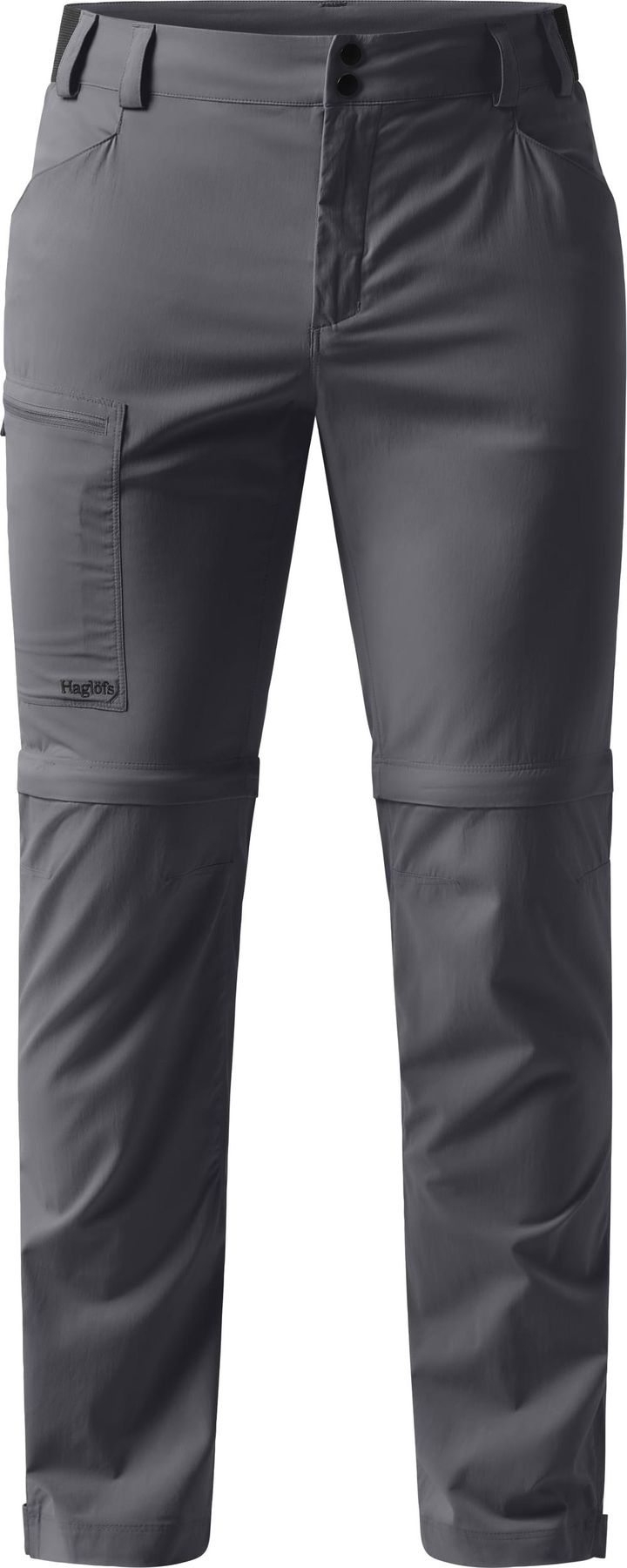 Haglöfs Men's Lite Standard Zip-Off II Pant Magnetite Haglöfs