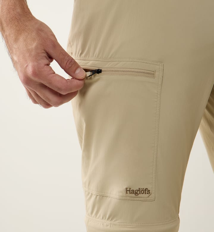 Haglöfs Men's Lite Standard Zip-Off II Pant Chalk Beige Haglöfs