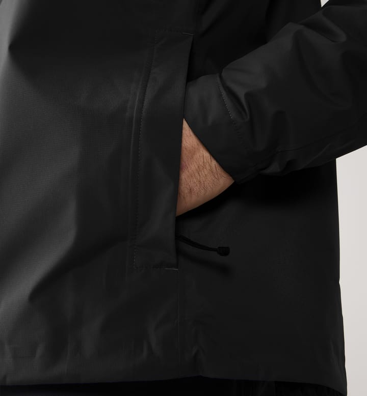 Haglöfs Men's Kaja Proof II Jacket True Black Haglöfs