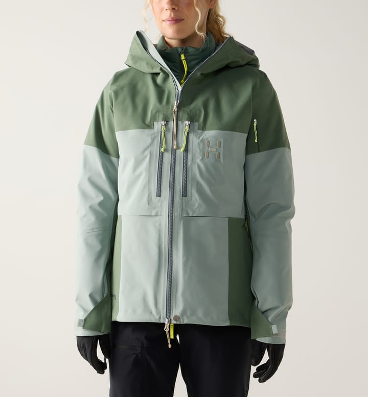 Haglöfs Women's Spitz GORE-TEX Pro II Jacket Dew Green/chlorophyll Green Haglöfs