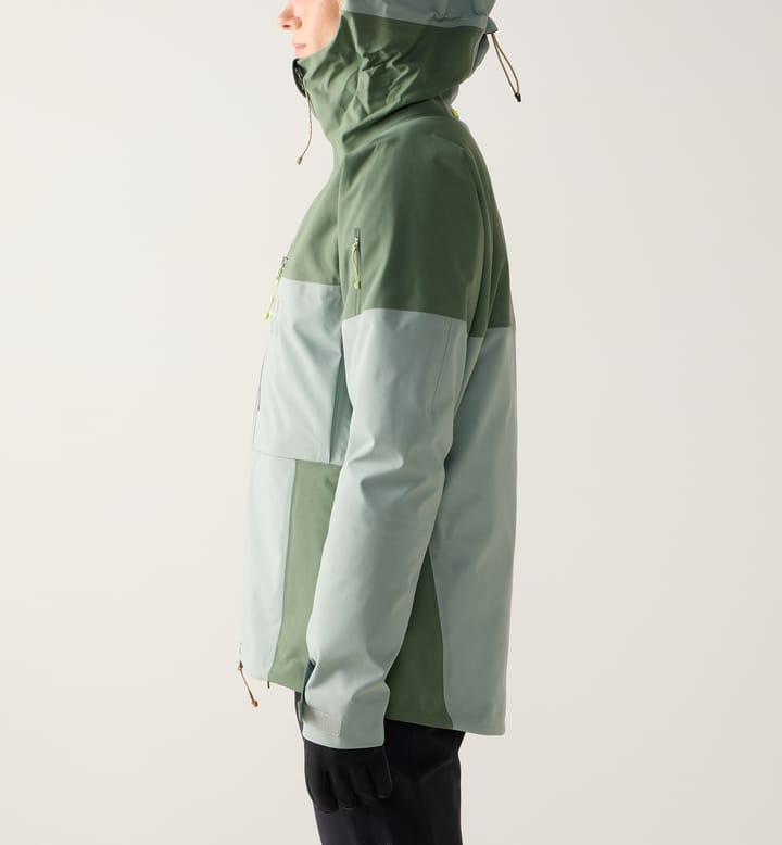 Haglöfs Women's Spitz GORE-TEX Pro II Jacket Dew Green/chlorophyll Green Haglöfs