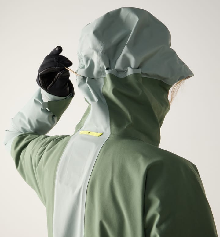 Haglöfs Women's Spitz GORE-TEX Pro II Jacket Dew Green/chlorophyll Green Haglöfs