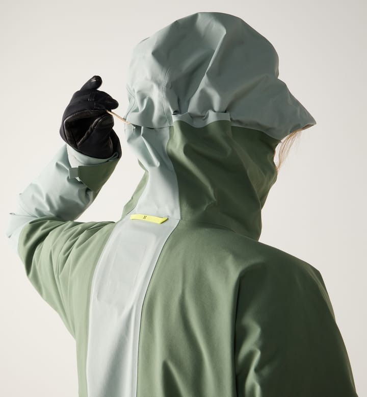 Haglöfs Women's Spitz GORE-TEX Pro II Jacket Dew Green/chlorophyll Green Haglöfs