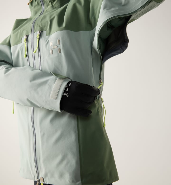 Haglöfs Women's Spitz GORE-TEX Pro II Jacket Dew Green/chlorophyll Green Haglöfs