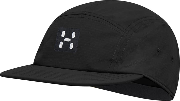 Haglöfs Brand Five Panel Cap True Black Solid Haglöfs