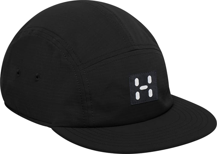 Haglöfs Brand Five Panel Cap True Black Solid Haglöfs