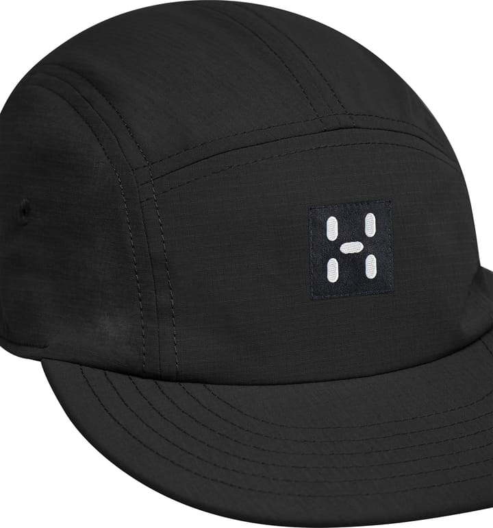 Haglöfs Brand Five Panel Cap True Black Solid Haglöfs