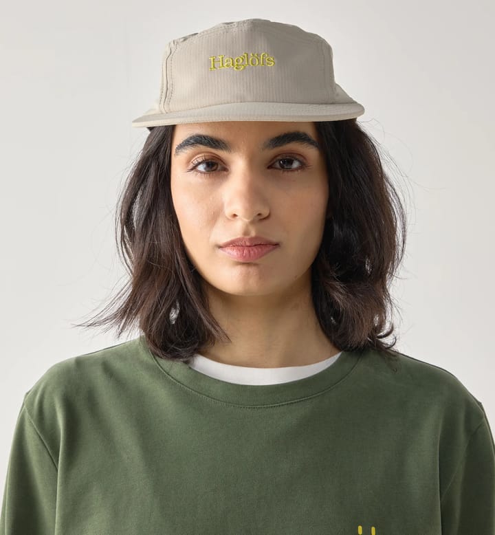 Haglöfs Brand Five Panel Cap Chalk Beige Haglöfs