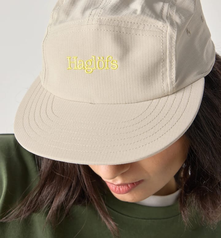 Haglöfs Brand Five Panel Cap Chalk Beige Haglöfs