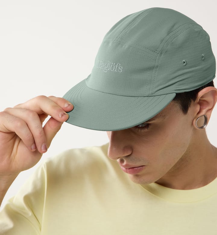 Haglöfs Brand Five Panel Cap Chlorophyll Green Haglöfs