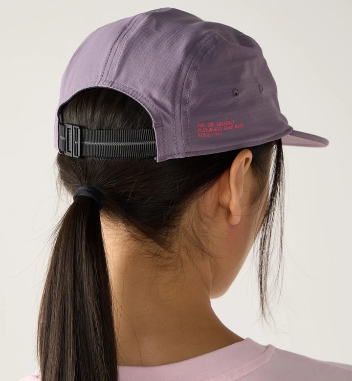 Haglöfs Brand Five Panel Cap Purple Fog Haglöfs