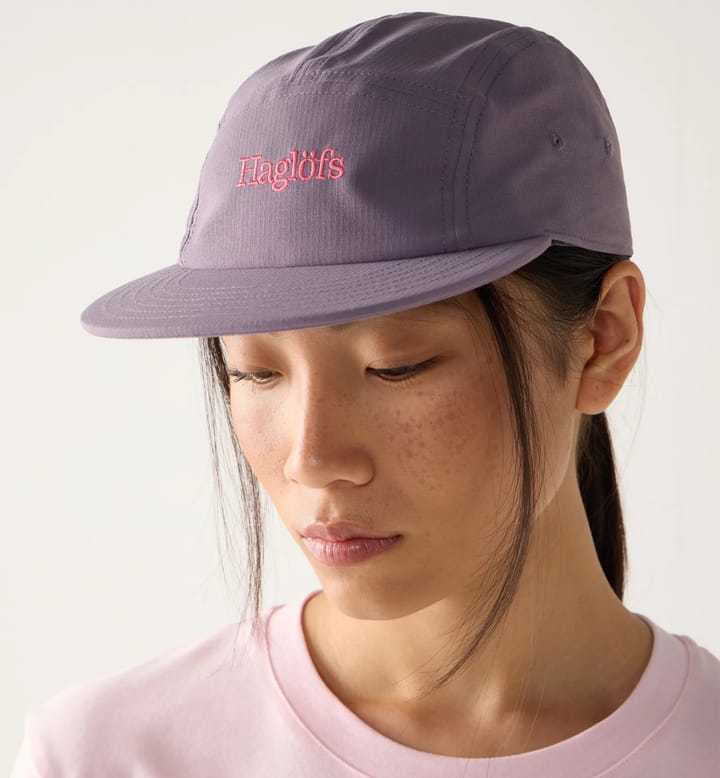 Haglöfs Brand Five Panel Cap Purple Fog Haglöfs