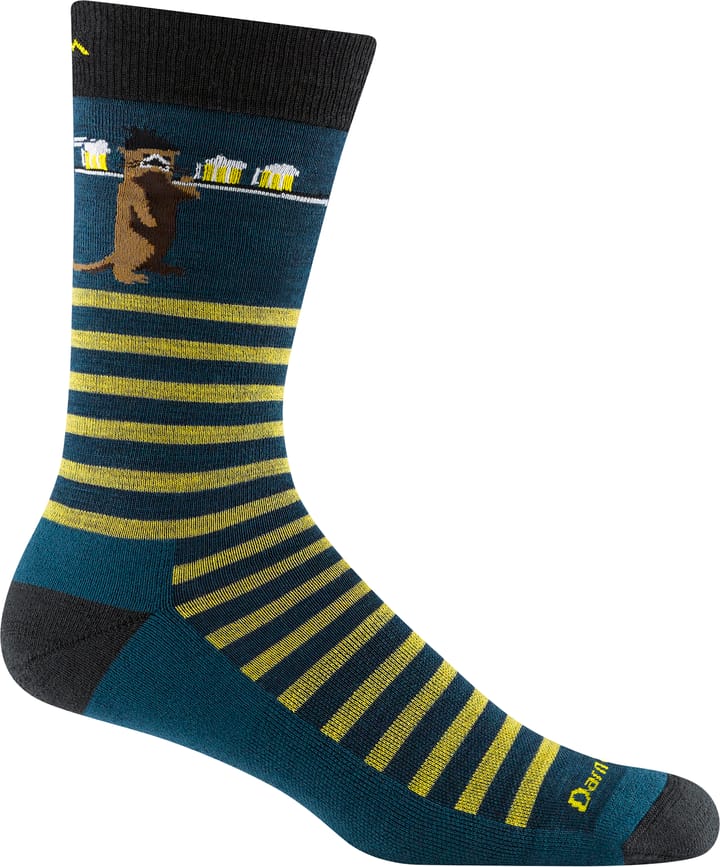 Darn Tough Wild Life Crew Lightweight With Cushion Dark Teal Darn Tough Darn Tough Wild Life Crew Lightweight With Cushion Dark Teal Darn Tough
