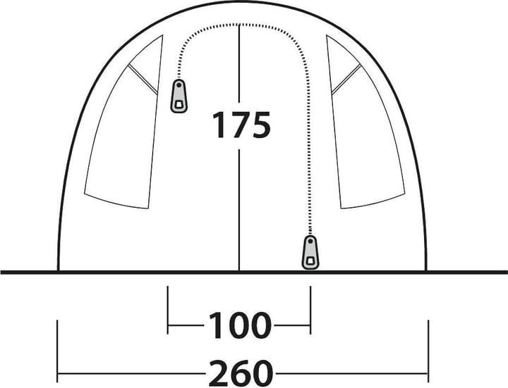 Outwell Durango 4 Green Outwell