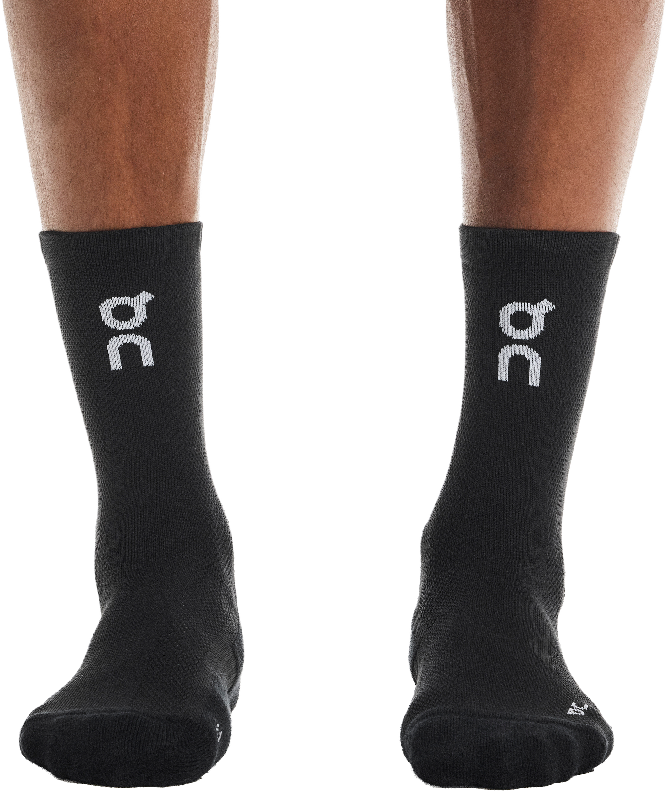 On Core Run Sock High 2p Black