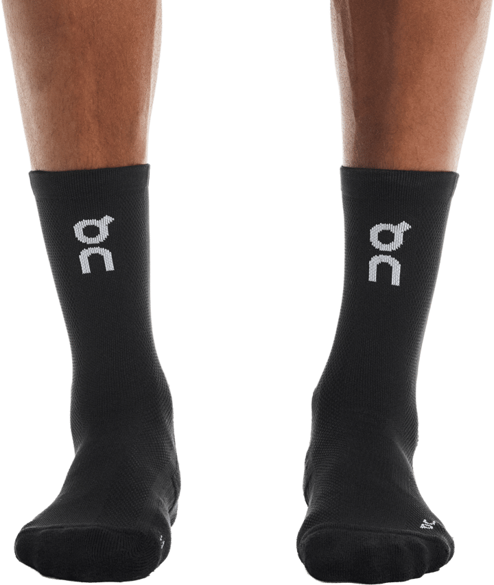 On Core Run Sock High 2p Black On