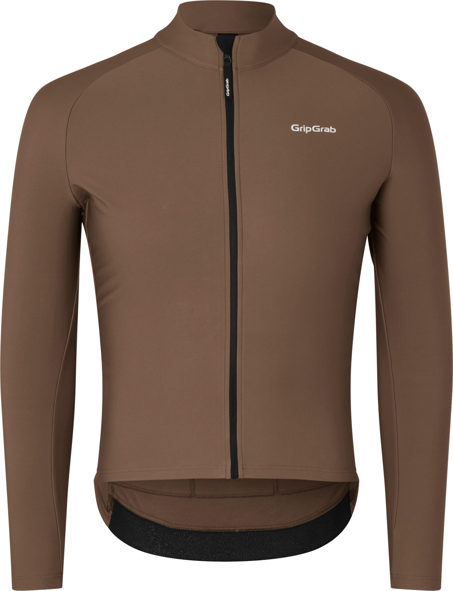 Gripgrab Men's PACR Thermal Long Sleeve Jersey Brown