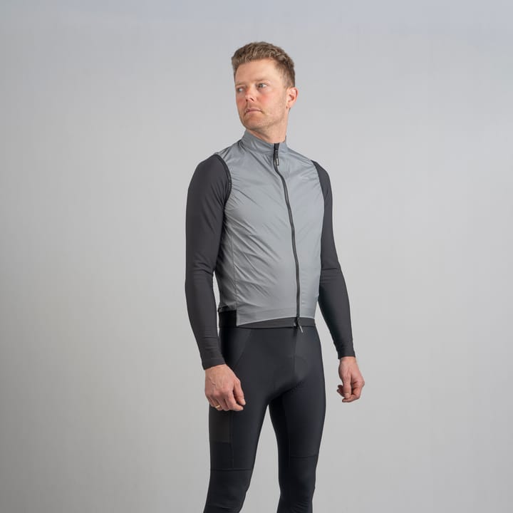 Gripgrab Men's PACR Windproof Lightweight Vest Grey Gripgrab