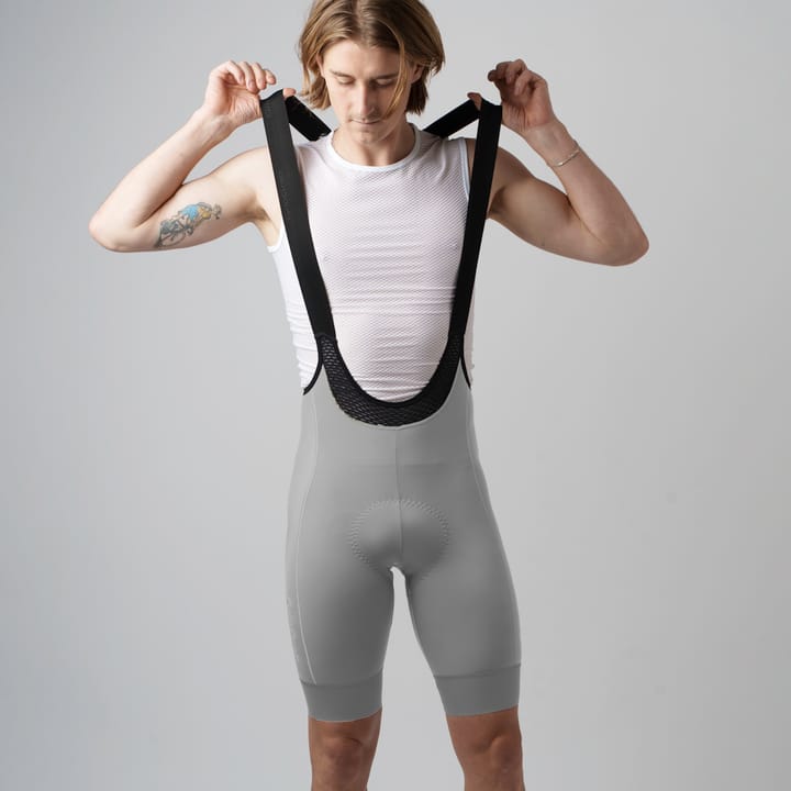 Gripgrab Men's GripGrab PACR Bib Shorts Grey Gripgrab