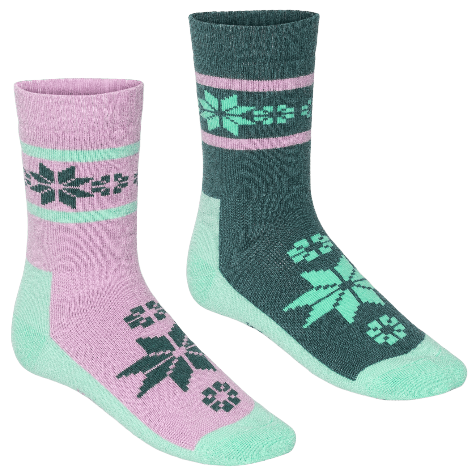 Kari Traa Women's Rusa Wool Sock 2-pack Lily