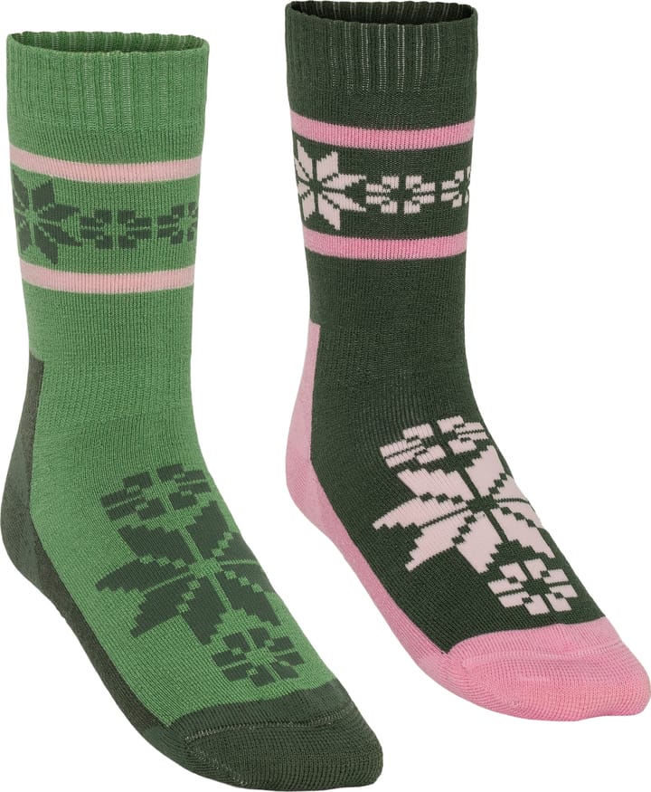 Kari Traa Women's Rusa Wool Sock 2-pack Thyme Kari Traa