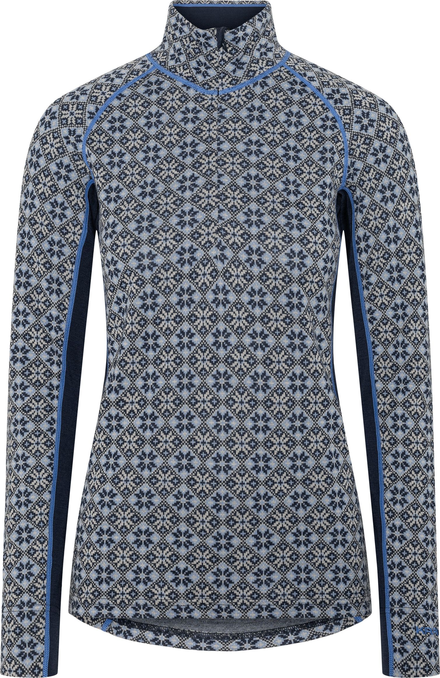 Kari Traa Women's Rose Light Half Zip Dark Navy Blue