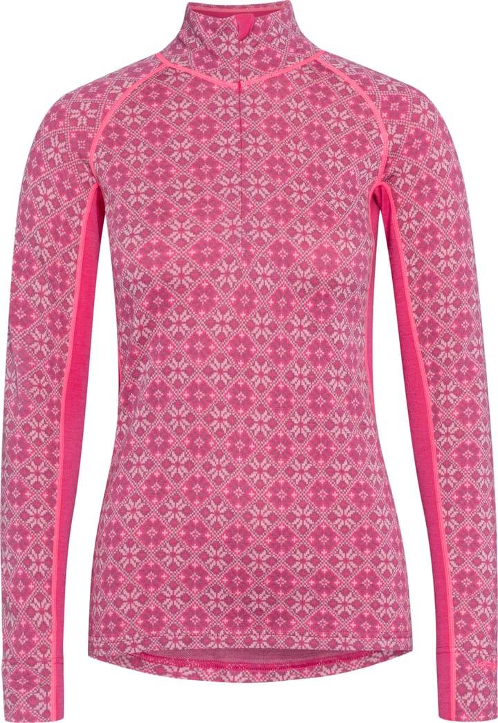 Kari Traa Women's Rose Light Half Zip Bright Pink Kari Traa