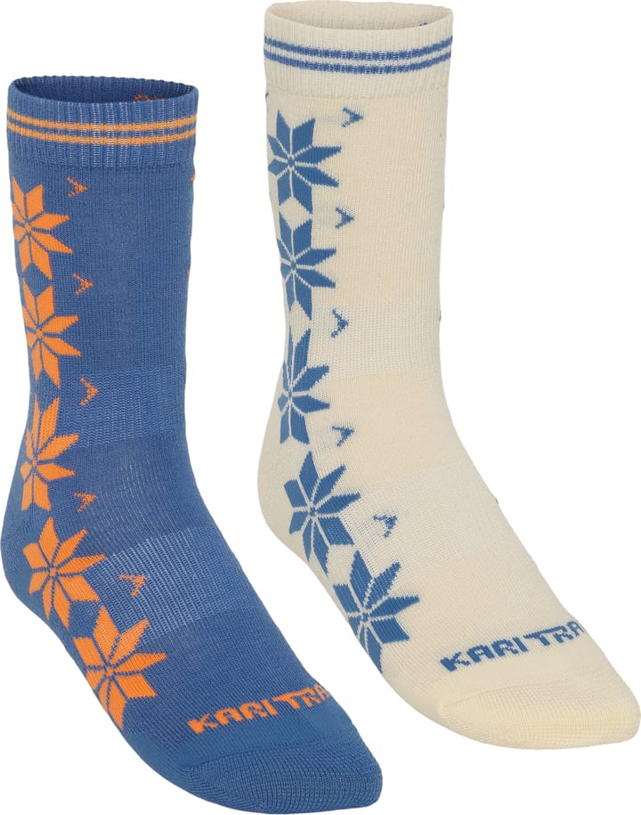 Kari Traa Women's Vinst Wool Sock 2-pack Sea Kari Traa Kari Traa Women's Vinst Wool Sock 2-pack Sea Kari Traa