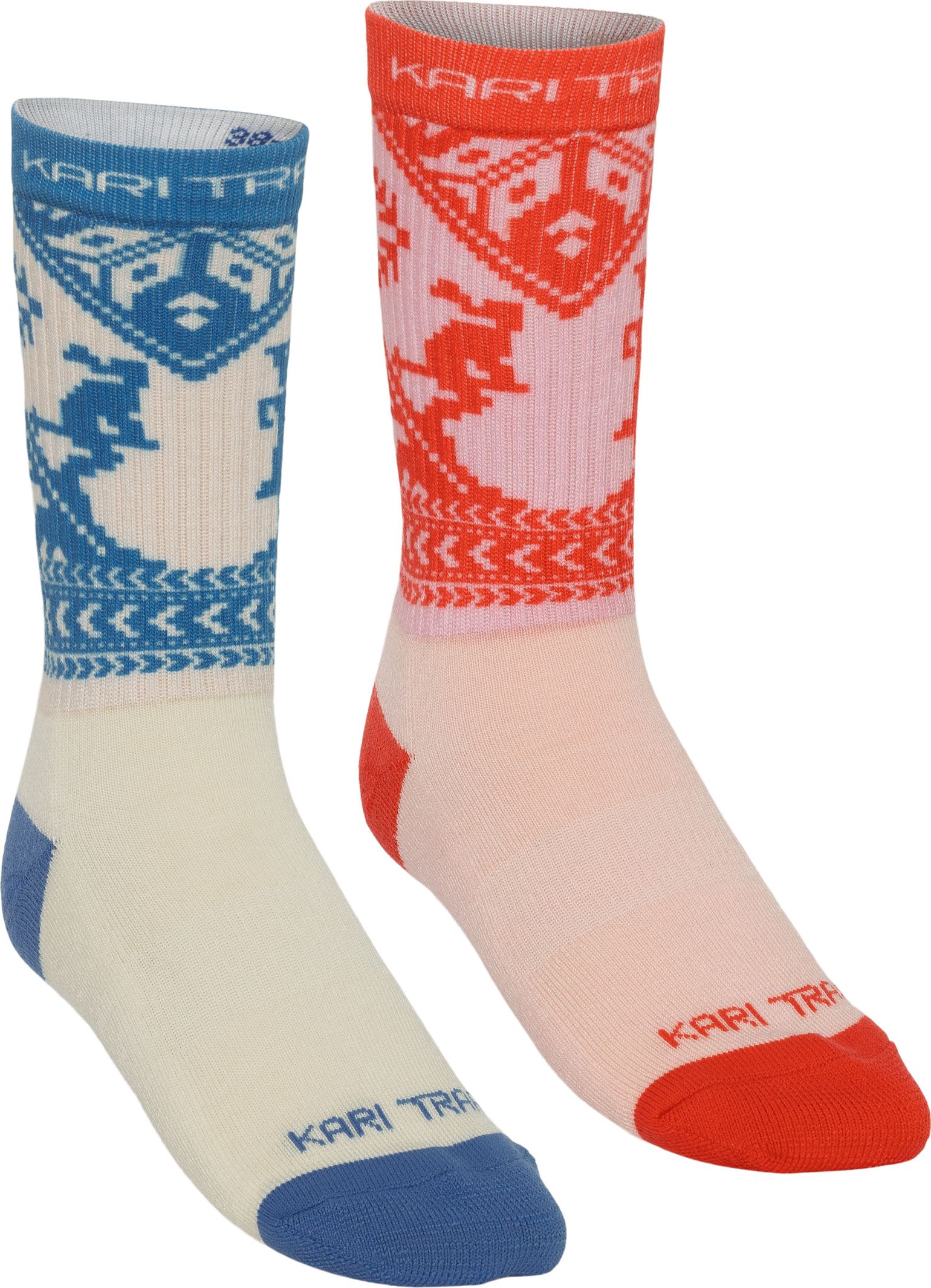 Kari Traa Women's Puffin Sock 2-pack Strong Red