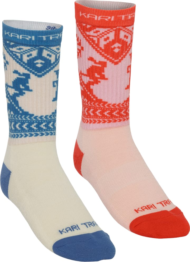 Kari Traa Women's Puffin Sock 2-pack Strong Red Kari Traa
