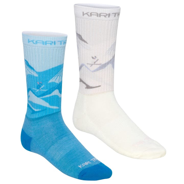 Kari Traa Women's Puffin Sock 2-pack White Kari Traa
