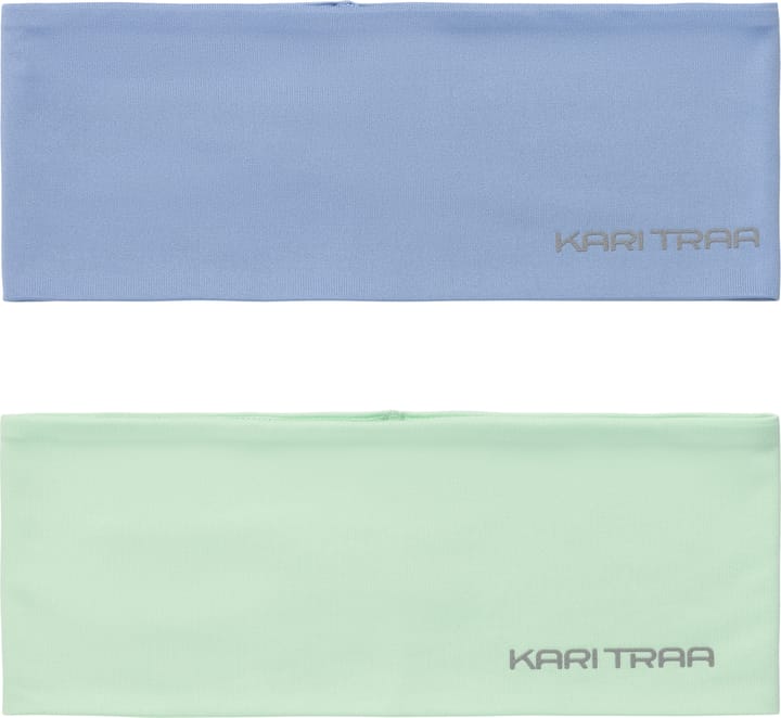Kari Traa Women's Nora Headband 2-pack Light Green Kari Traa Kari Traa Women's Nora Headband 2-pack Light Green Kari Traa