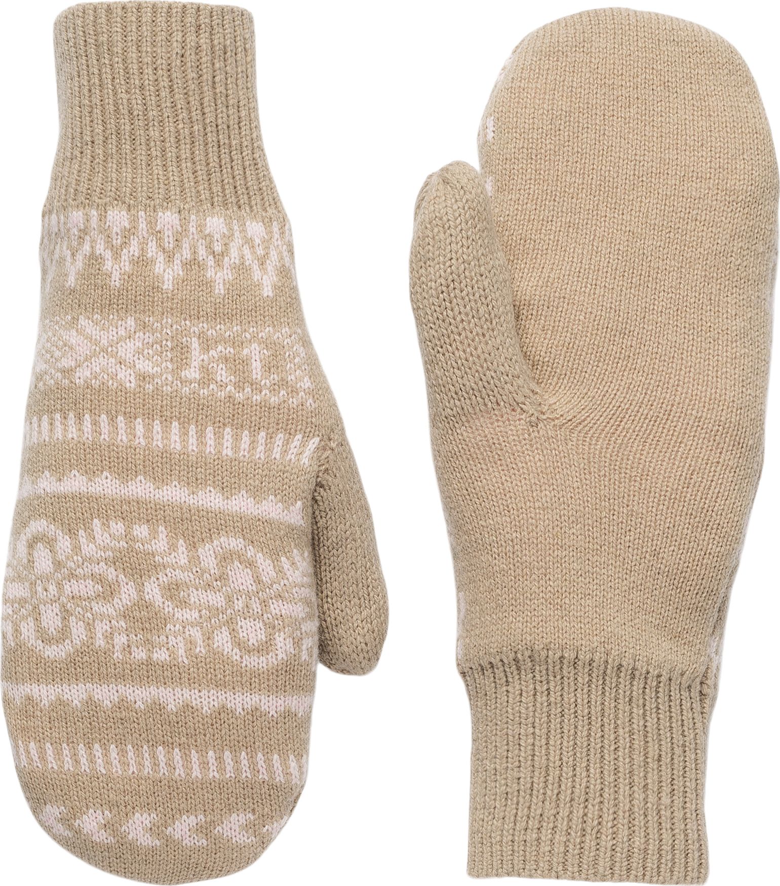 Kari Traa Women's Selma Knit Mittens Mocha