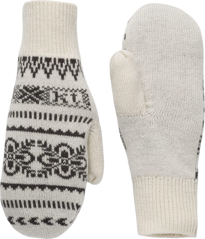 Kari Traa Women's Selma Knit Mittens Off White Kari Traa