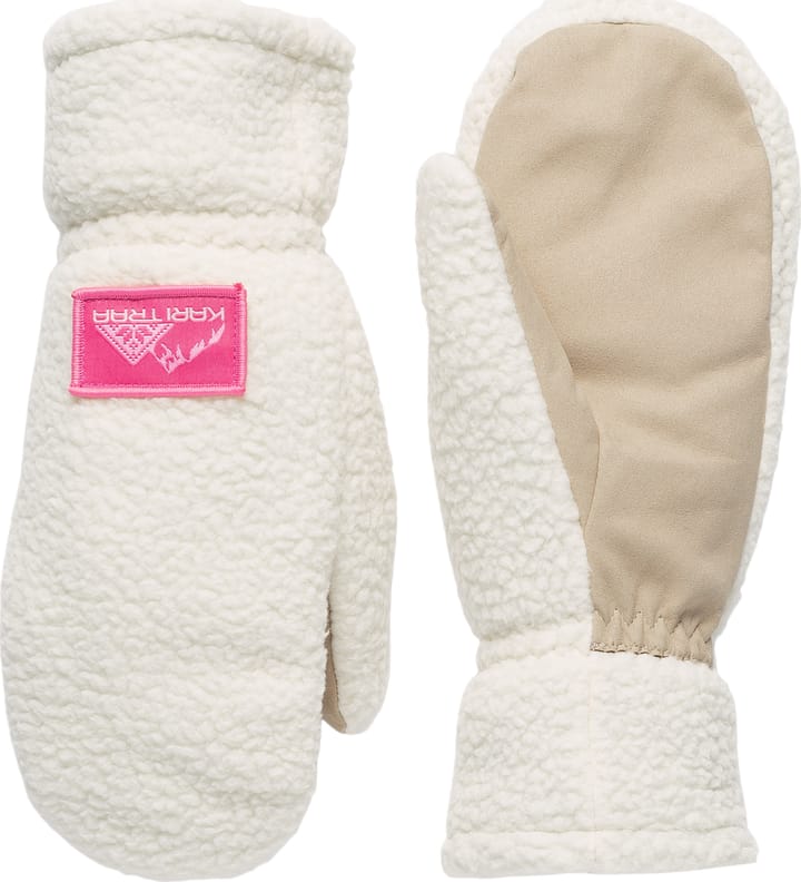 Kari Traa Women's Rothe Pile Mittens Light Beige Kari Traa